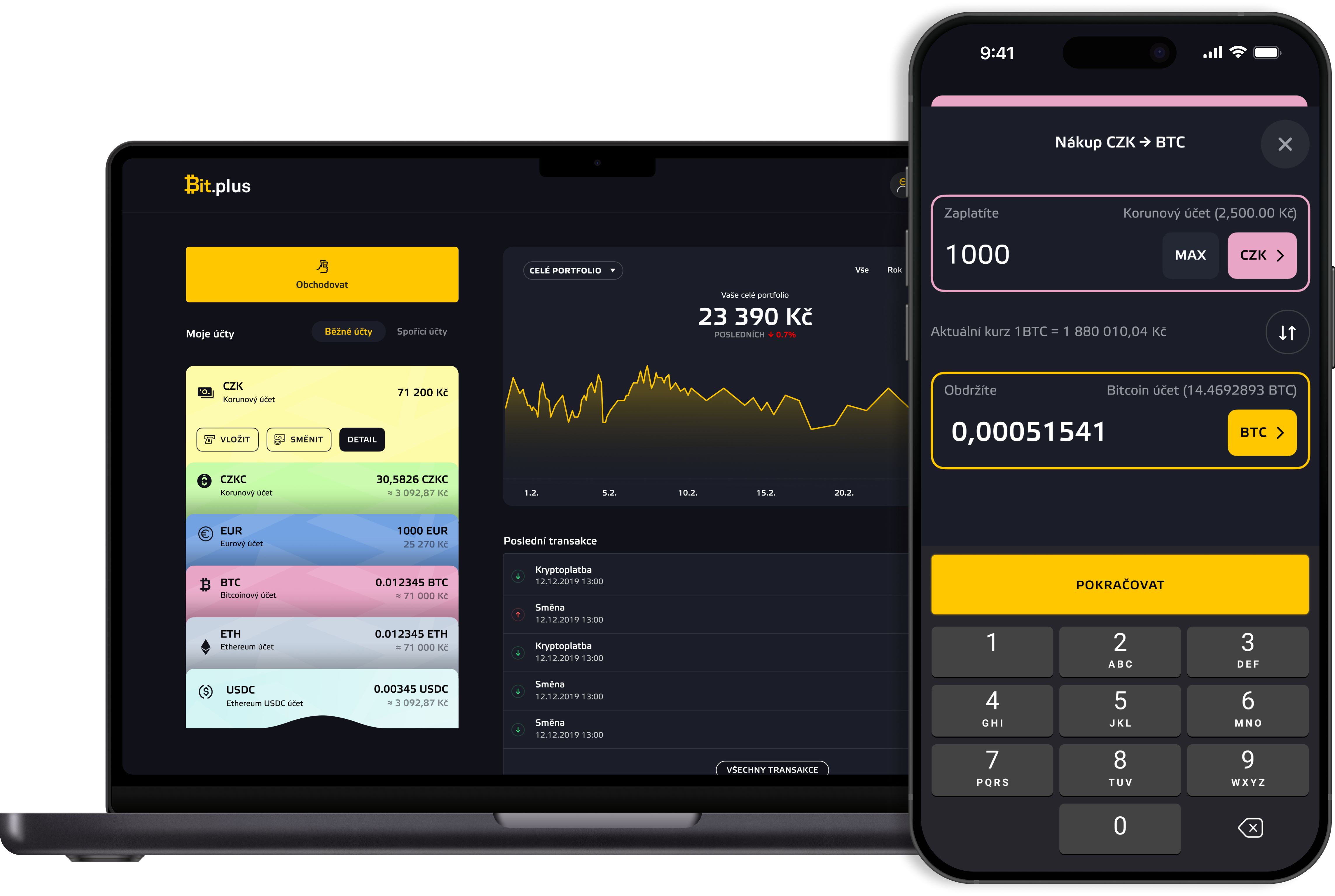 Bit.plus App